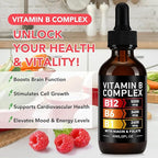 5-in-1 Vitamin B-12 Complex, Organic B Complex Vitamins