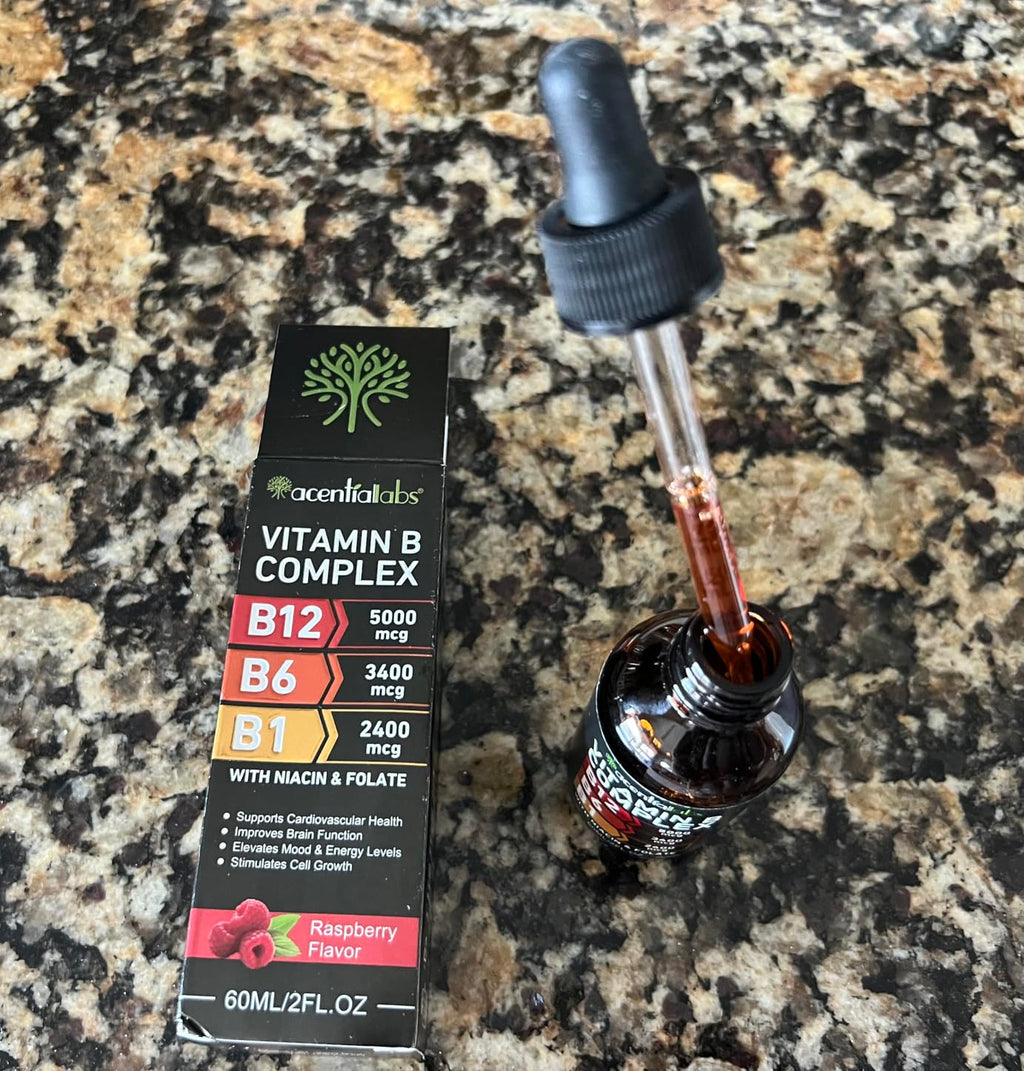 5-in-1 Vitamin B-12 Complex, Organic B Complex Vitamins